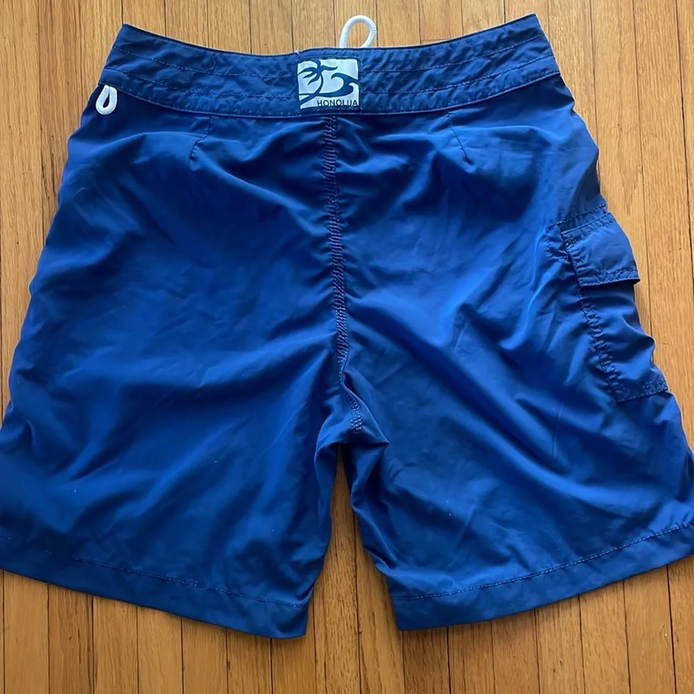 Honolua Surf Co. Blue Board Shorts Size 32